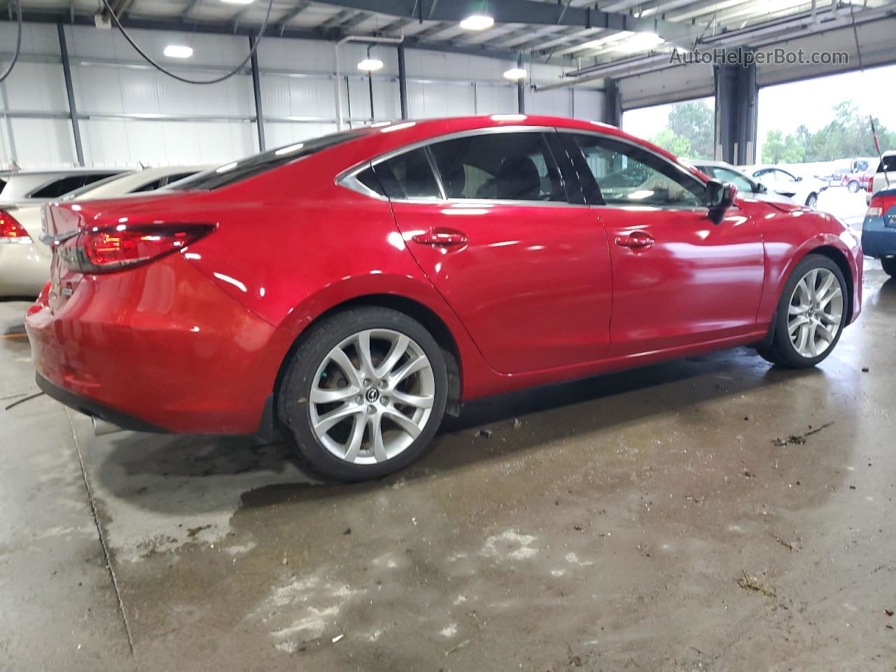 2015 Mazda 6 Touring Red vin: JM1GJ1V50F1186499