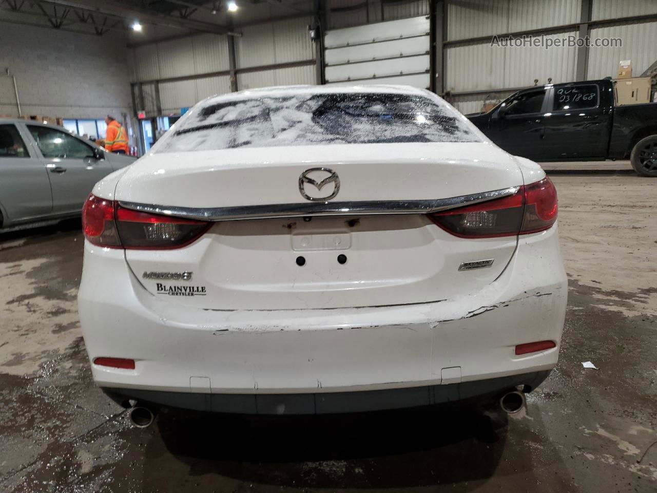 2015 Mazda 6 Touring White vin: JM1GJ1V50F1195963