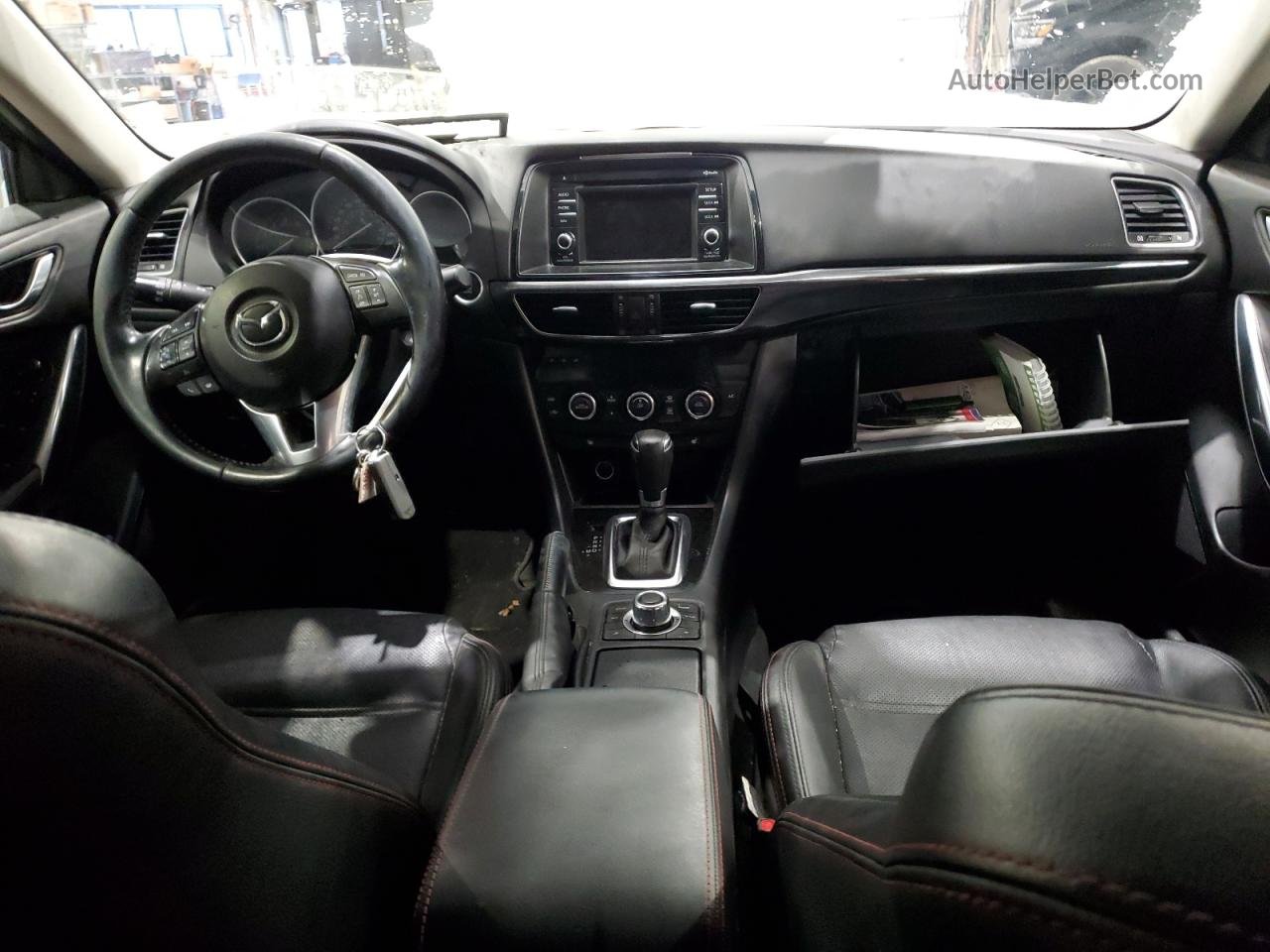2015 Mazda 6 Touring White vin: JM1GJ1V50F1195963