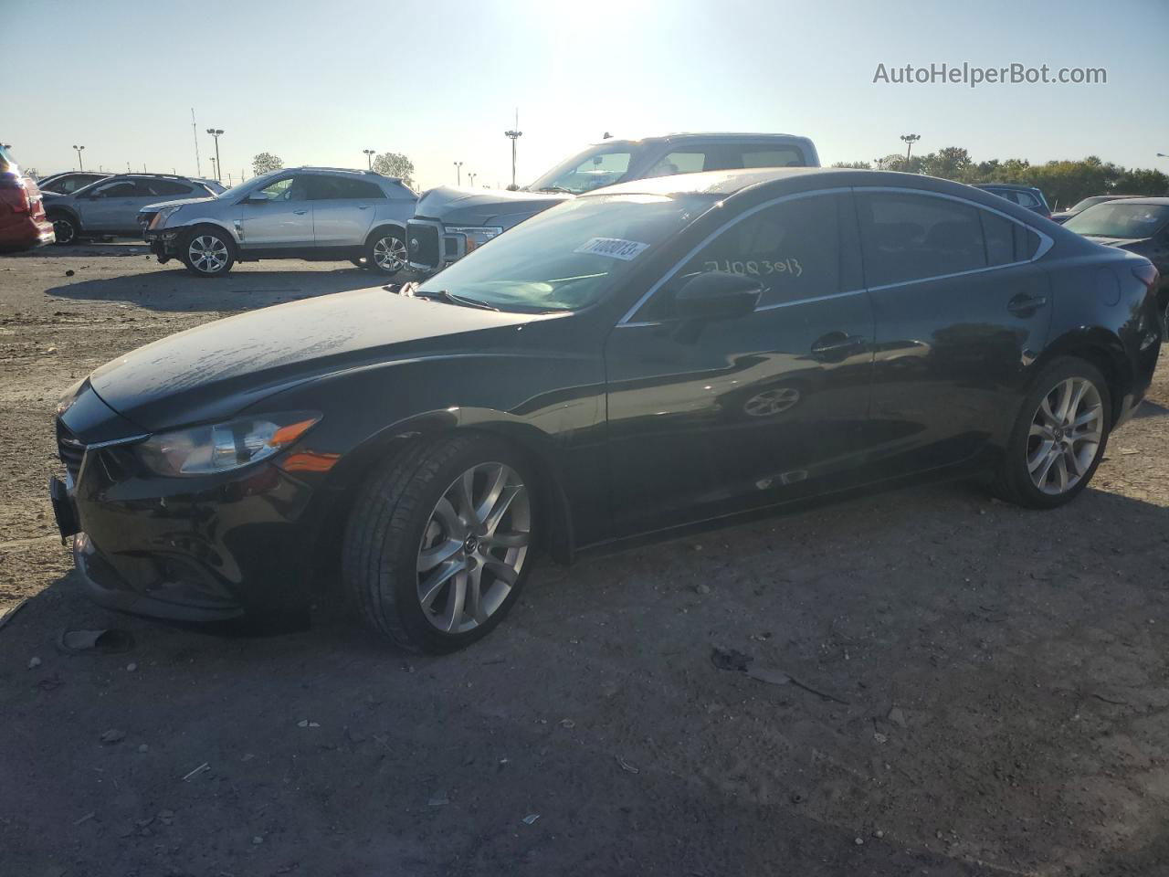 2015 Mazda 6 Touring Black vin: JM1GJ1V50F1208730