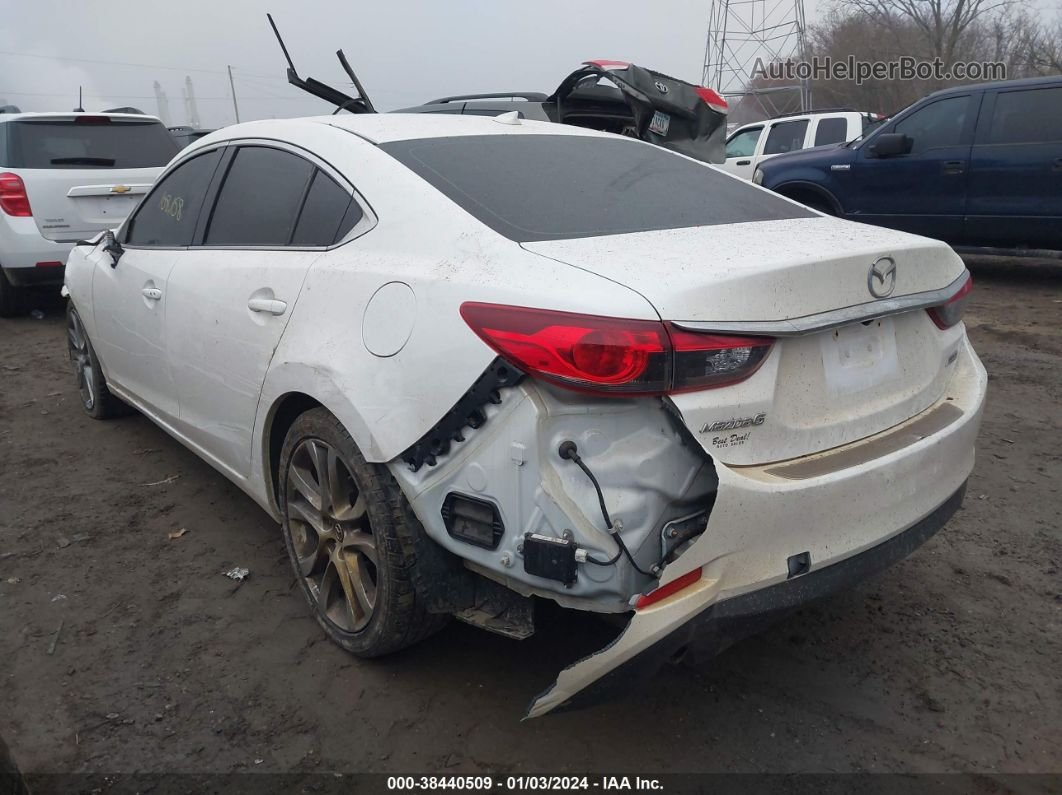 2015 Mazda Mazda6 I Touring White vin: JM1GJ1V50F1216228