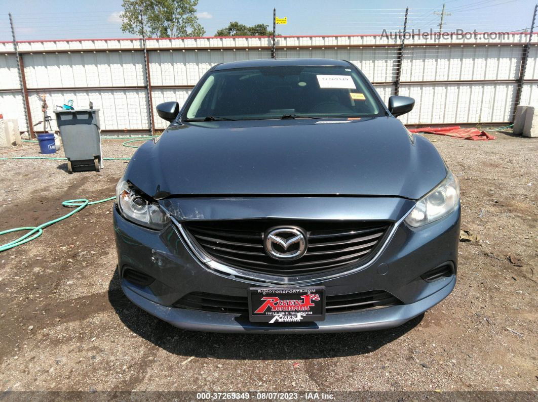 2016 Mazda Mazda6 I Touring Синий vin: JM1GJ1V50G1429519