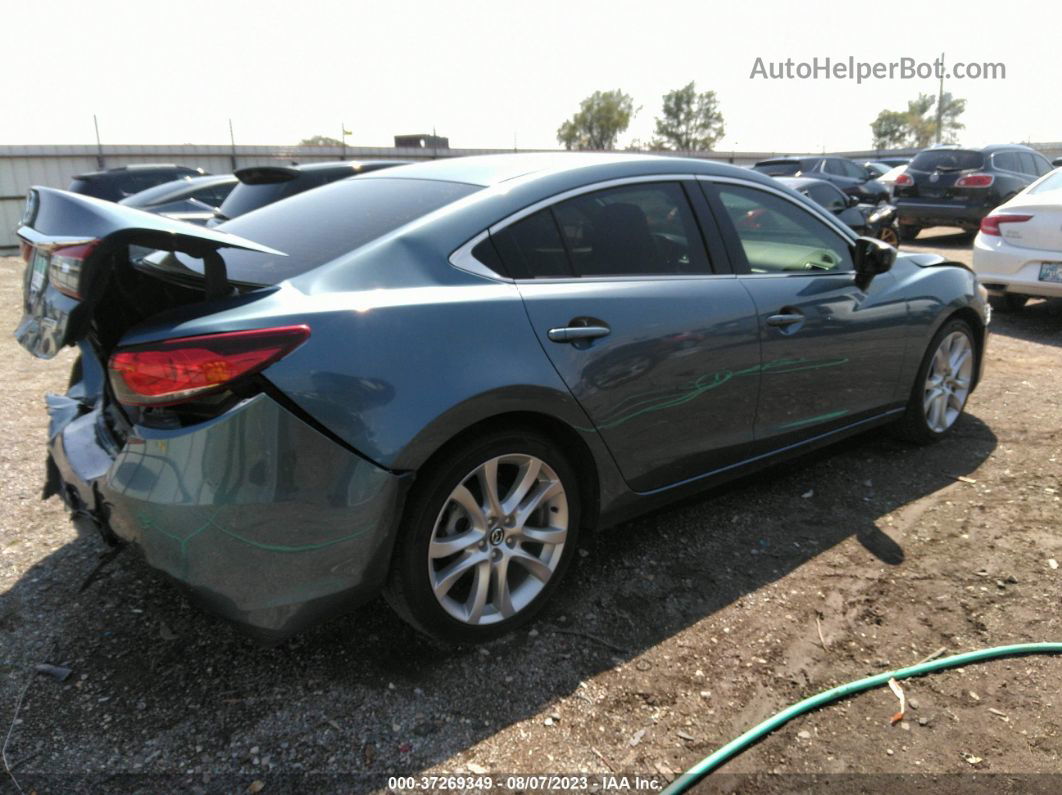 2016 Mazda Mazda6 I Touring Blue vin: JM1GJ1V50G1429519