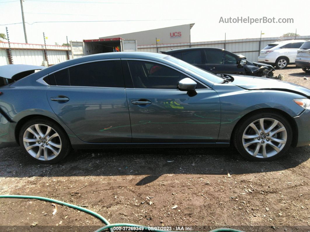 2016 Mazda Mazda6 I Touring Blue vin: JM1GJ1V50G1429519