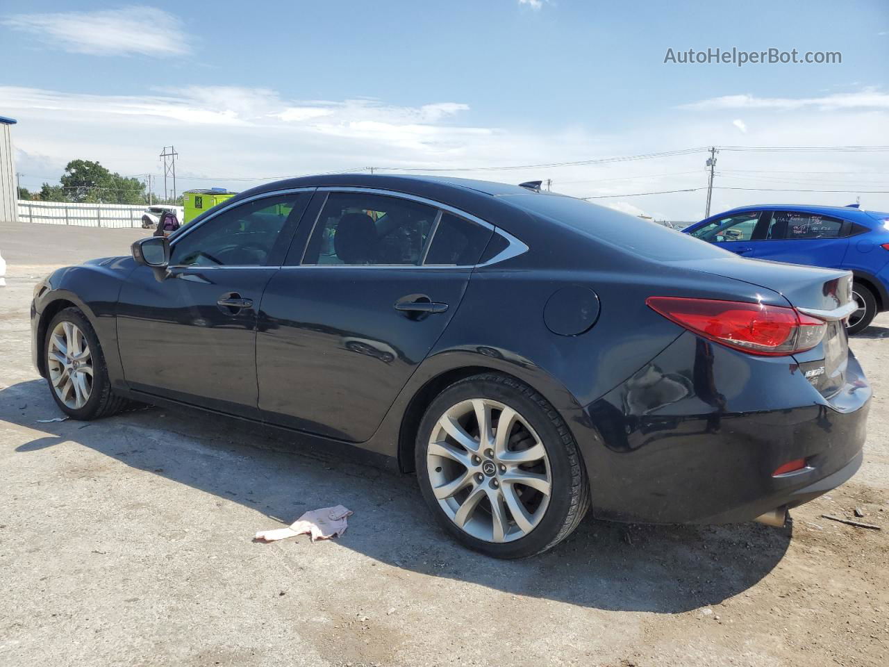 2015 Mazda 6 Touring Черный vin: JM1GJ1V51F1191467