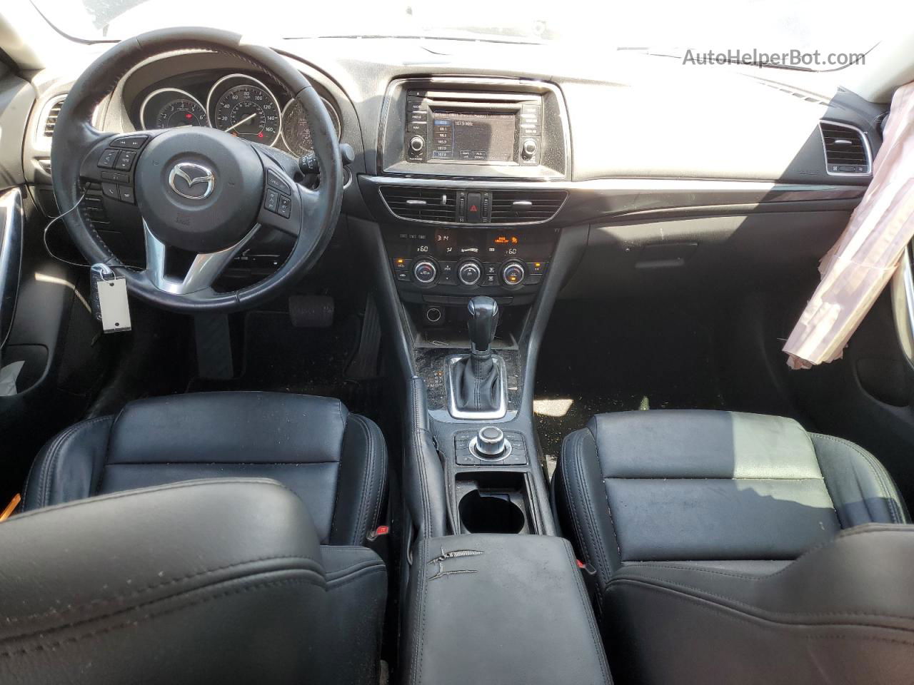 2015 Mazda 6 Touring Black vin: JM1GJ1V51F1191467