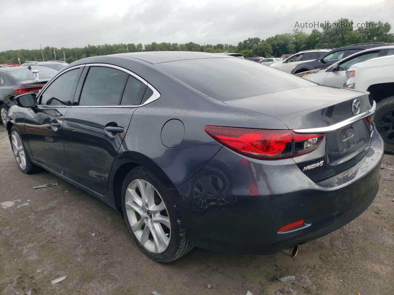 2015 Mazda 6 Touring Gray vin: JM1GJ1V51F1205805