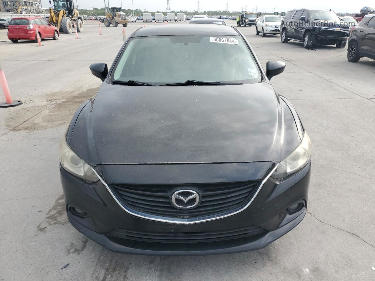 2015 Mazda 6 Touring Black vin: JM1GJ1V51F1206484