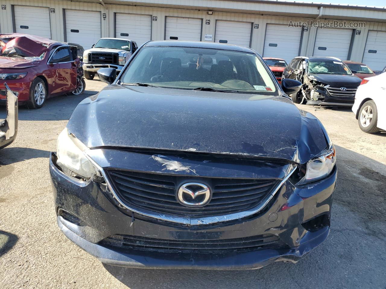 2015 Mazda 6 Touring Синий vin: JM1GJ1V51F1210132