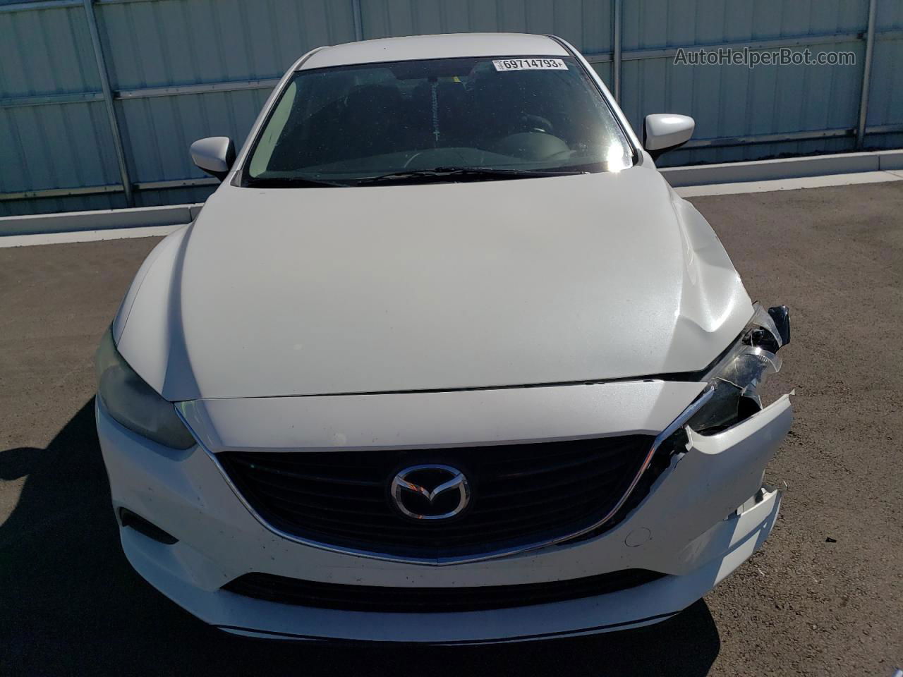 2015 Mazda 6 Touring White vin: JM1GJ1V51F1217601