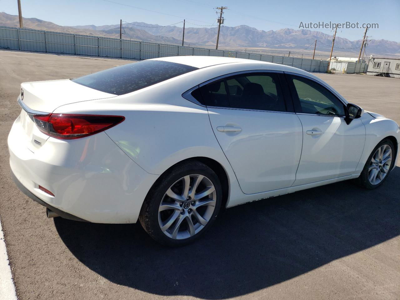 2015 Mazda 6 Touring White vin: JM1GJ1V51F1217601