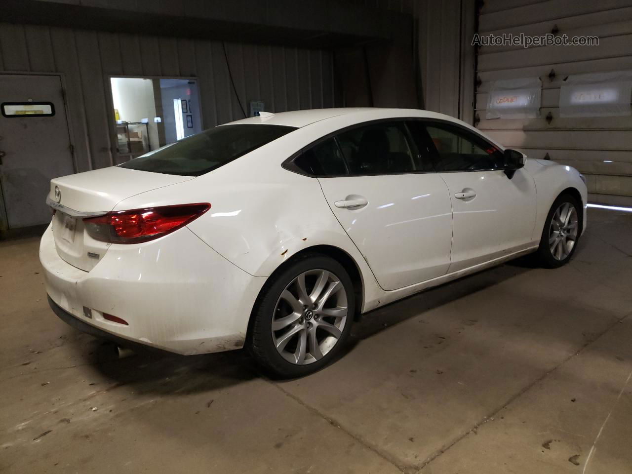 2016 Mazda 6 Touring White vin: JM1GJ1V51G1445759