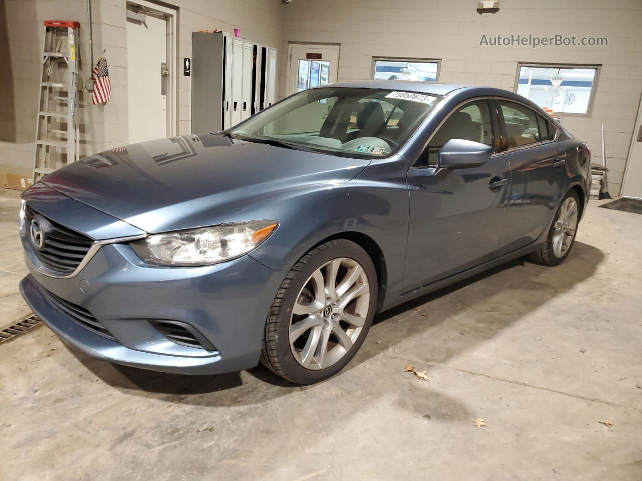 2015 Mazda 6 Touring Blue vin: JM1GJ1V52F1192904