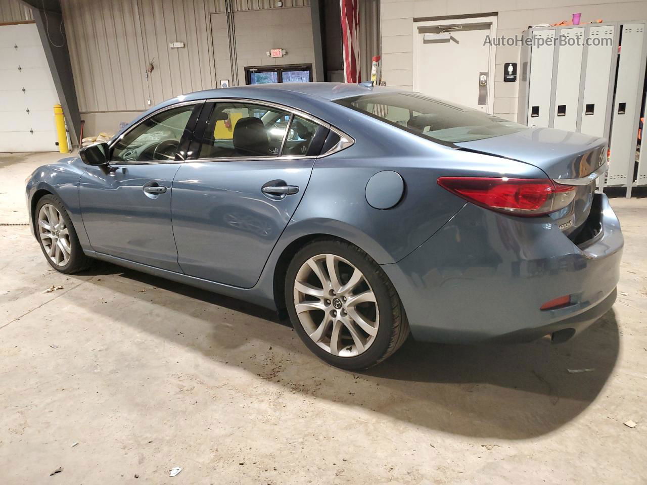 2015 Mazda 6 Touring Blue vin: JM1GJ1V52F1192904