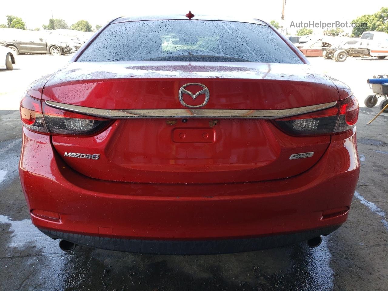 2015 Mazda 6 Touring Красный vin: JM1GJ1V52F1202136