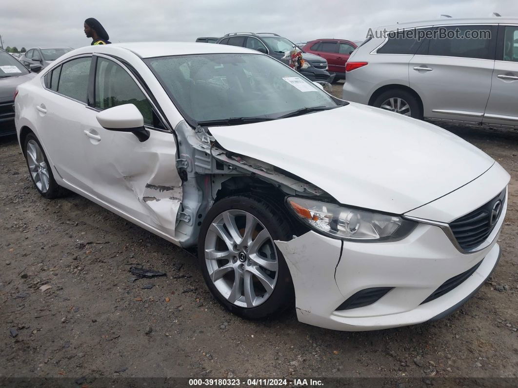 2015 Mazda 6 Touring White vin: JM1GJ1V52F1205098