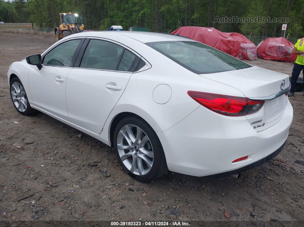 2015 Mazda 6 Touring White vin: JM1GJ1V52F1205098