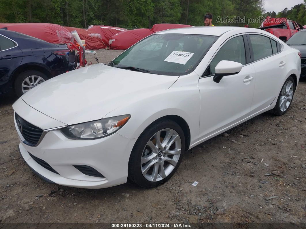 2015 Mazda 6 Touring White vin: JM1GJ1V52F1205098