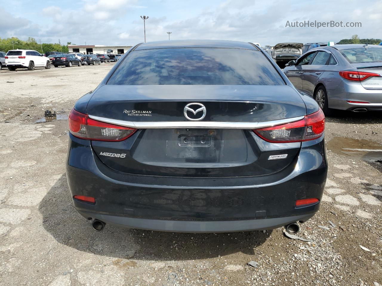 2015 Mazda 6 Touring Black vin: JM1GJ1V52F1214903