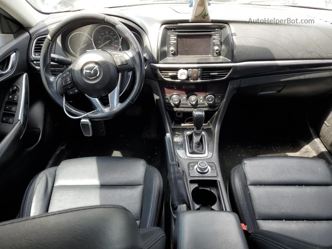 2015 Mazda 6 Touring Black vin: JM1GJ1V52F1218644