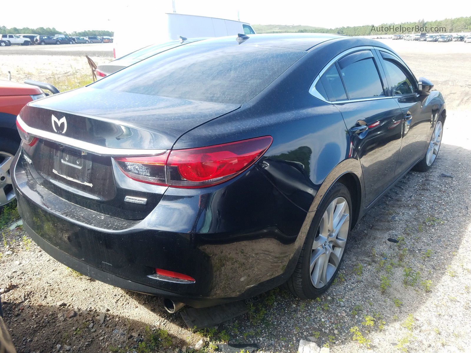 2016 Mazda 6 Touring Black vin: JM1GJ1V52G1449271