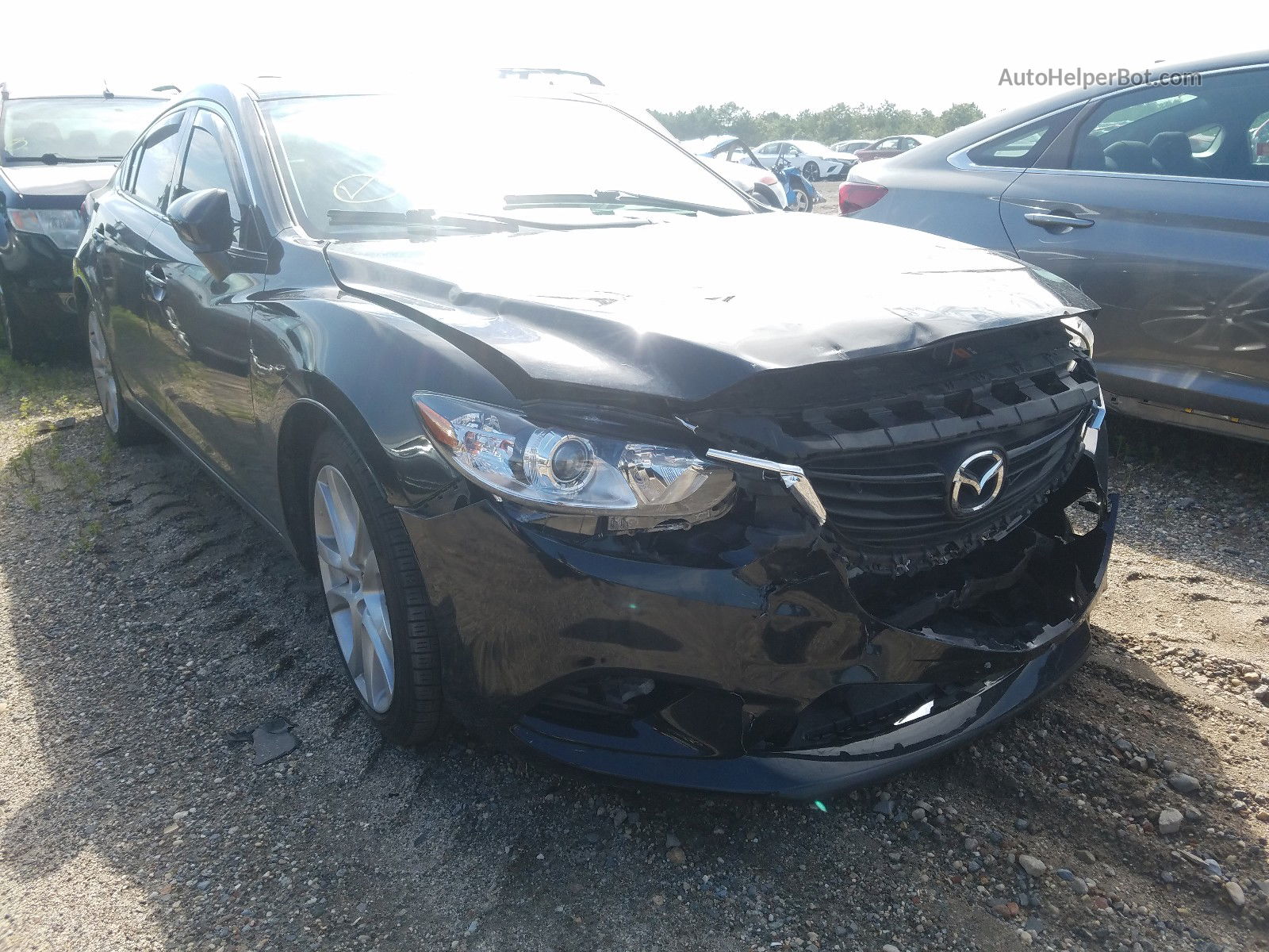 2016 Mazda 6 Touring Black vin: JM1GJ1V52G1449271