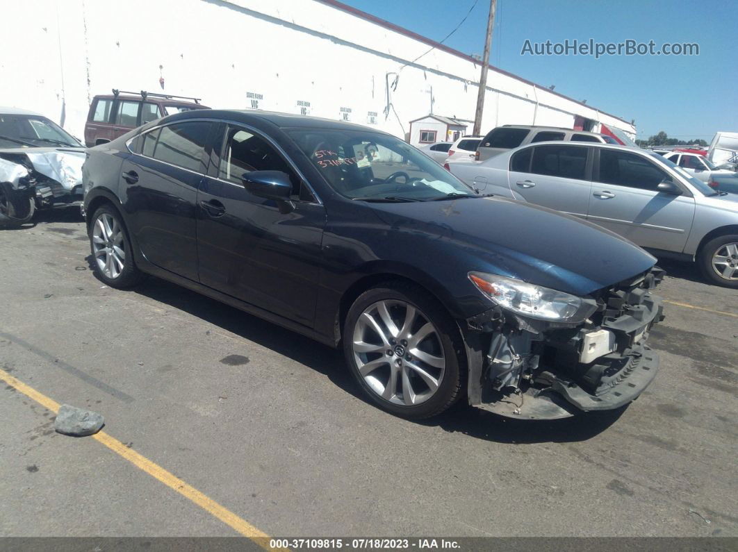 2015 Mazda Mazda6 I Touring Blue vin: JM1GJ1V53F1184570