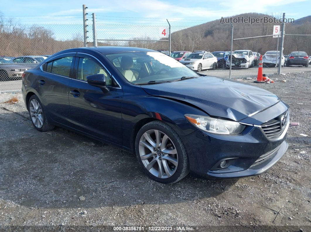 2015 Mazda Mazda6 I Touring Blue vin: JM1GJ1V53F1190739