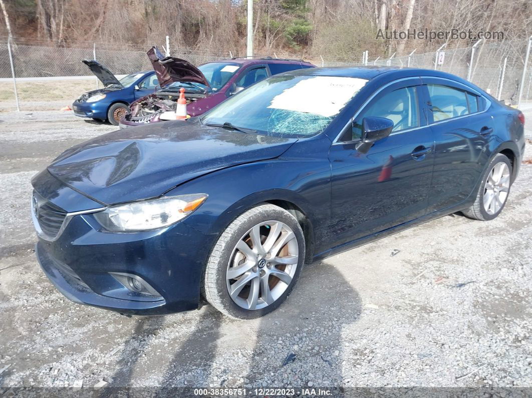 2015 Mazda Mazda6 I Touring Blue vin: JM1GJ1V53F1190739