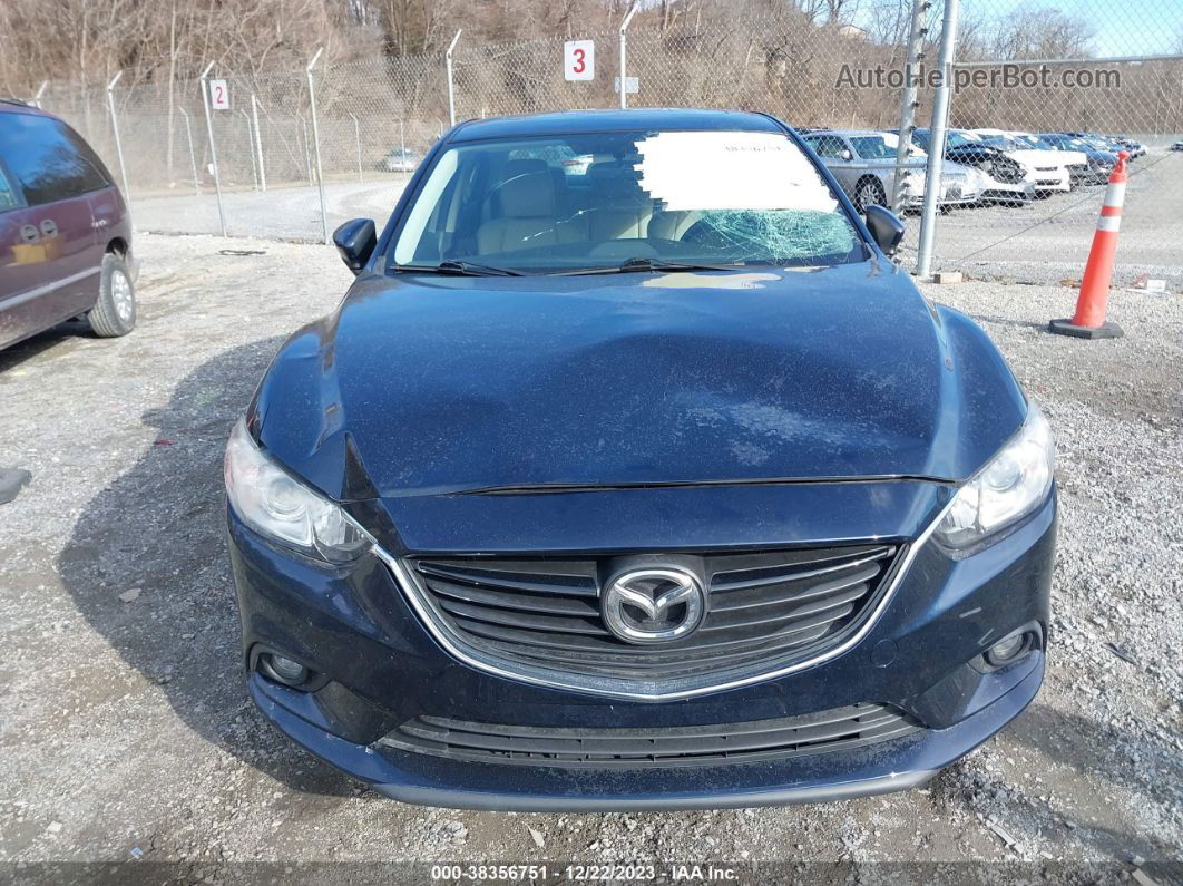 2015 Mazda Mazda6 I Touring Blue vin: JM1GJ1V53F1190739