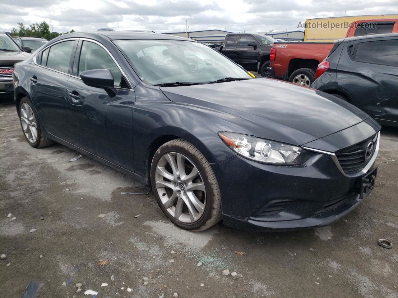 2015 Mazda 6 Touring Серый vin: JM1GJ1V53F1201075