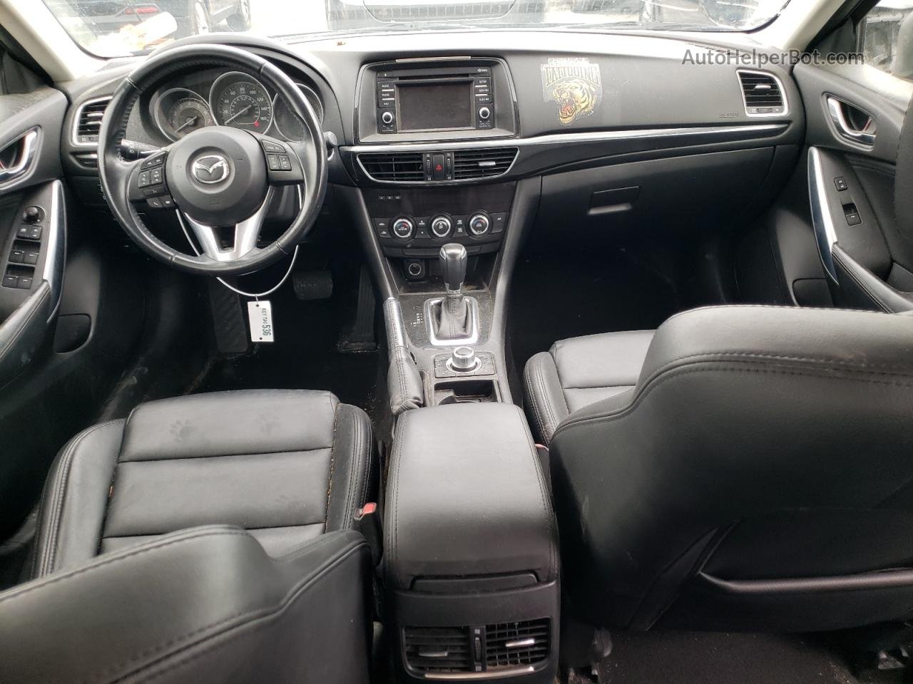 2015 Mazda 6 Touring Серый vin: JM1GJ1V53F1201075