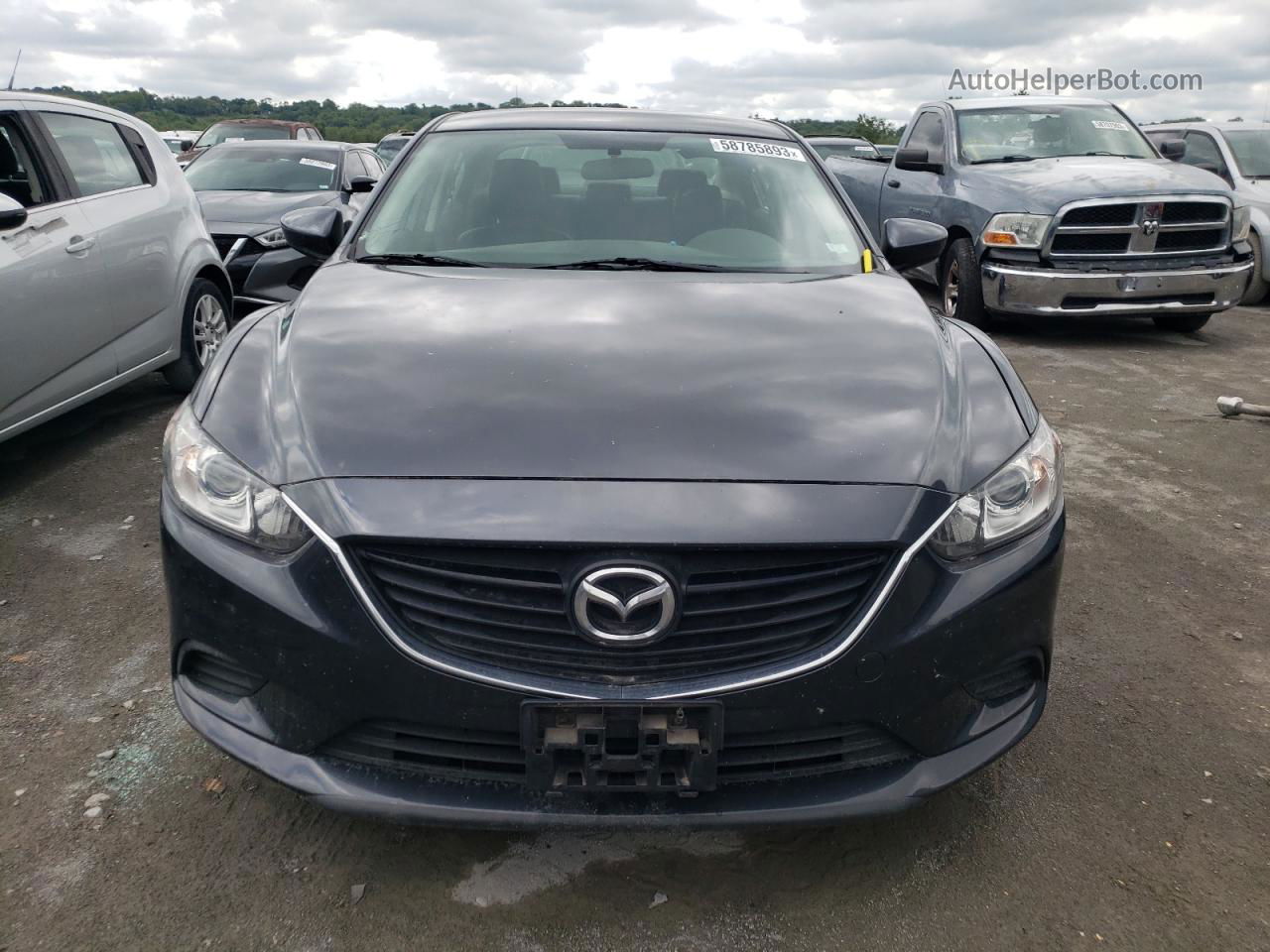 2015 Mazda 6 Touring Gray vin: JM1GJ1V53F1201075