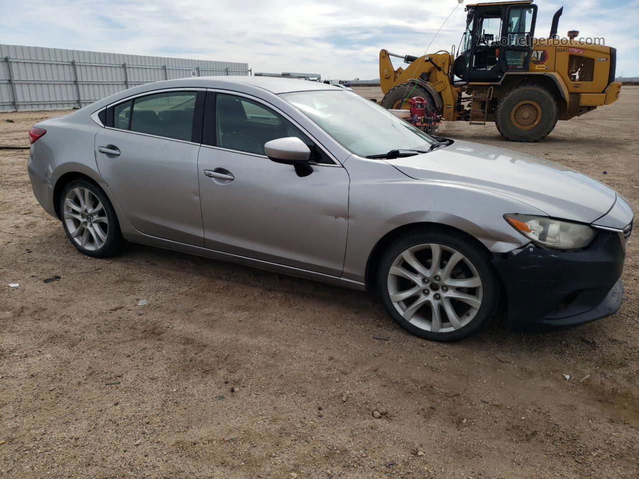 2015 Mazda 6 Touring Silver vin: JM1GJ1V53F1202386