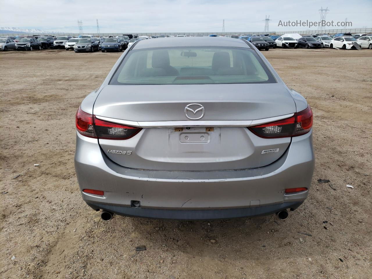 2015 Mazda 6 Touring Silver vin: JM1GJ1V53F1202386