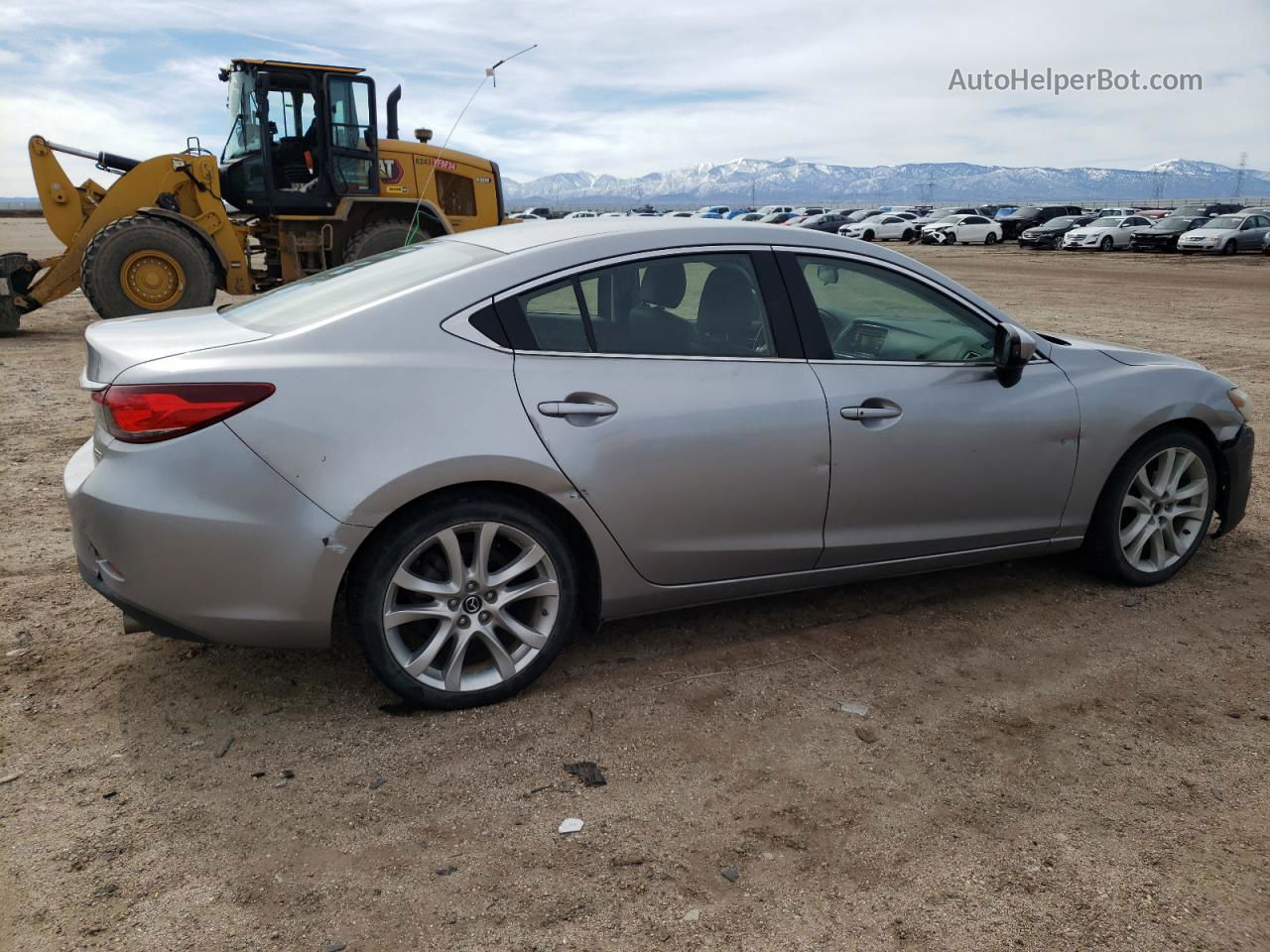 2015 Mazda 6 Touring Silver vin: JM1GJ1V53F1202386