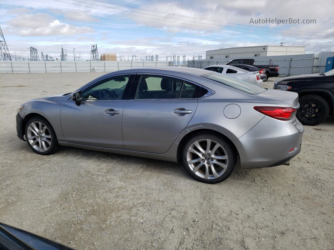 2015 Mazda 6 Touring Silver vin: JM1GJ1V53F1202386