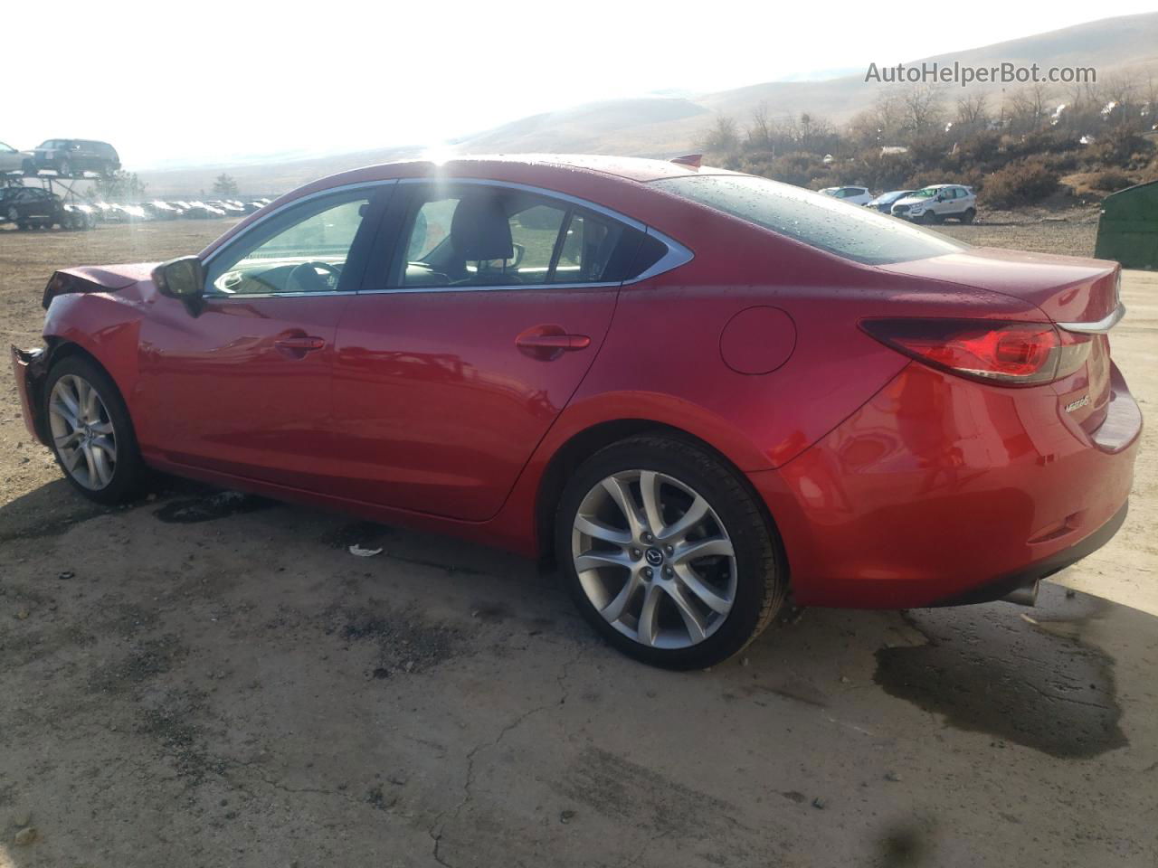 2016 Mazda 6 Touring Red vin: JM1GJ1V53G1416537