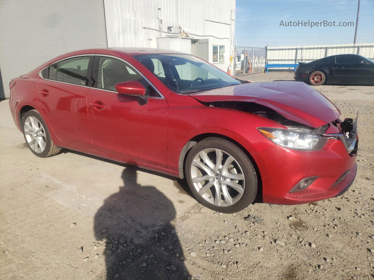 2016 Mazda 6 Touring Red vin: JM1GJ1V53G1416537