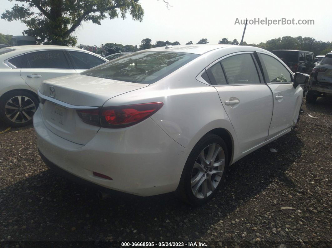 2016 Mazda Mazda6 I Touring White vin: JM1GJ1V53G1426128