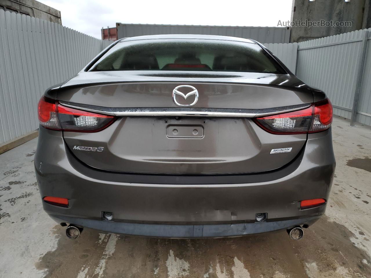 2016 Mazda 6 Touring Brown vin: JM1GJ1V53G1428994