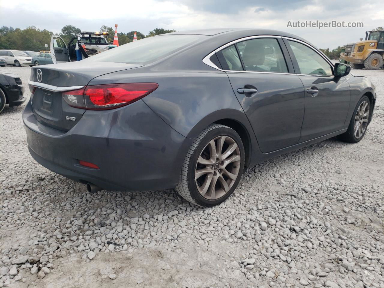 2016 Mazda 6 Touring Серый vin: JM1GJ1V53G1433144