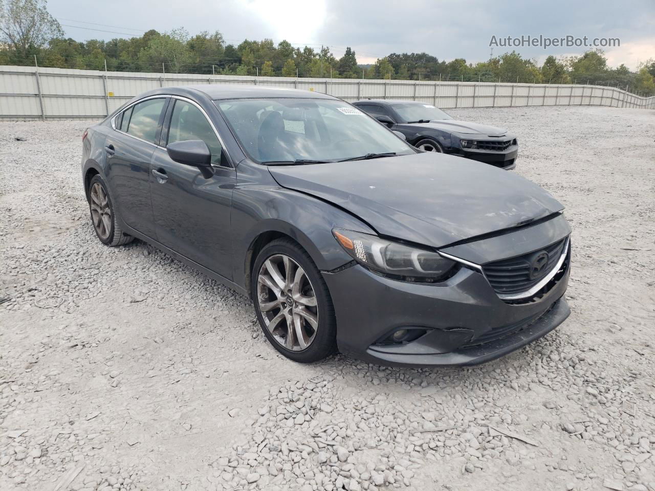 2016 Mazda 6 Touring Серый vin: JM1GJ1V53G1433144