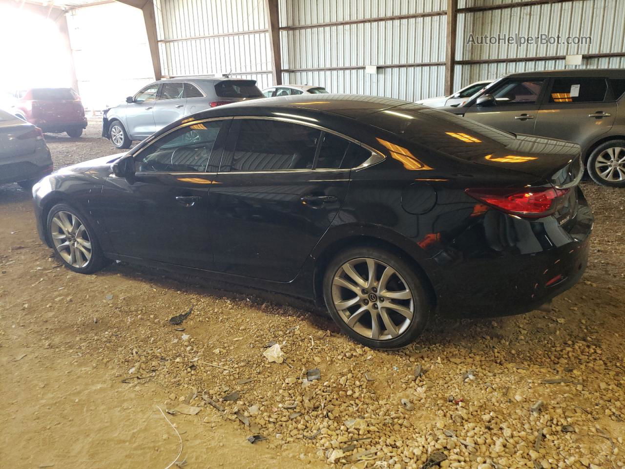 2016 Mazda 6 Touring Black vin: JM1GJ1V53G1437873