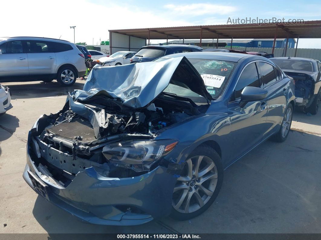 2016 Mazda Mazda6 I Touring Blue vin: JM1GJ1V53G1482697