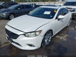 2016 Mazda Mazda6 I Touring White vin: JM1GJ1V53G1483364