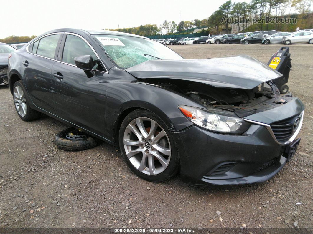 2015 Mazda Mazda6 I Touring Gray vin: JM1GJ1V54F1191916