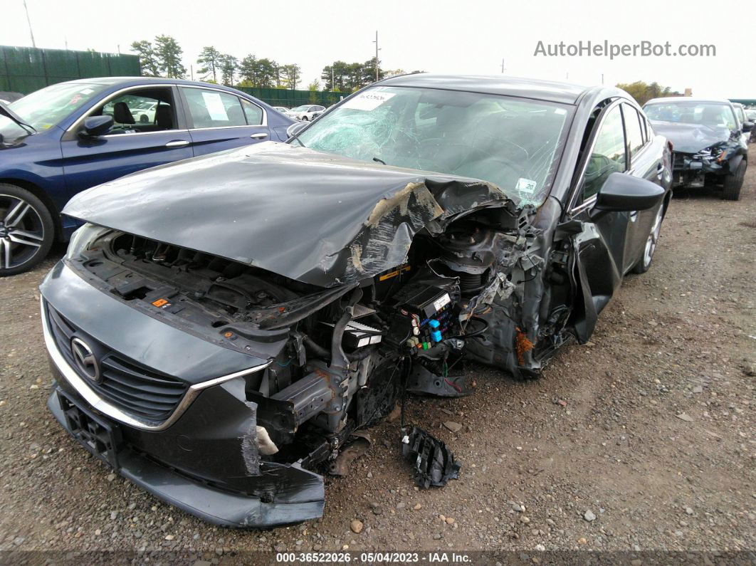 2015 Mazda Mazda6 I Touring Gray vin: JM1GJ1V54F1191916