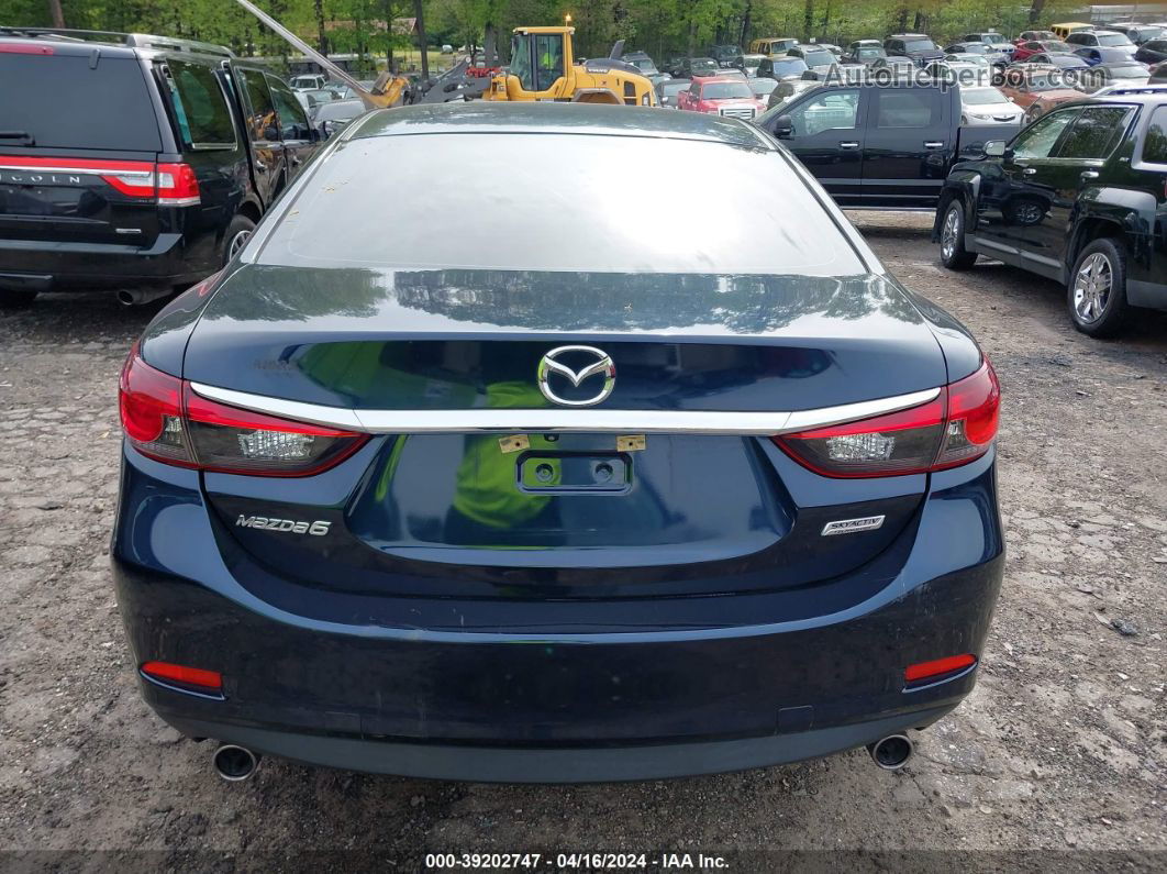 2015 Mazda Mazda6 I Touring Dark Blue vin: JM1GJ1V54F1194413