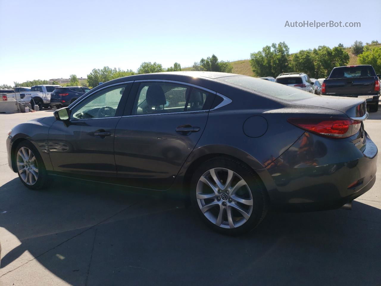 2015 Mazda 6 Touring Charcoal vin: JM1GJ1V54F1197652